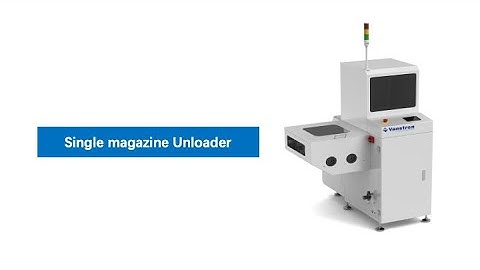 Single magazine Unloader for pcb