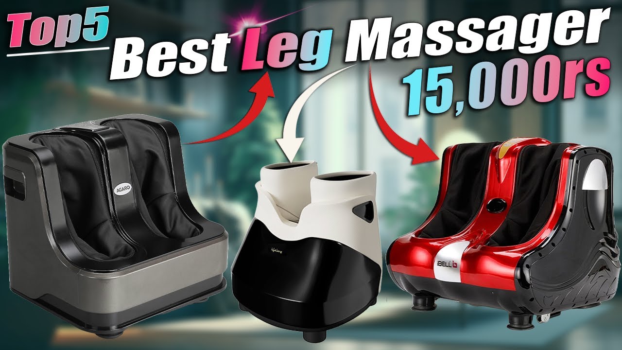 Top 5 best foot massager in india | best leg massager 2024 in india💥For Foot, Calf and Leg
