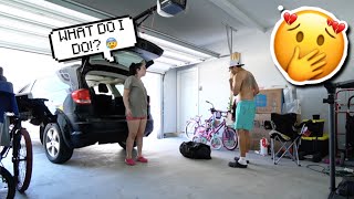 I Accidentally RAN OVER A 🐶 PRANK ON HUSBAND! 😱