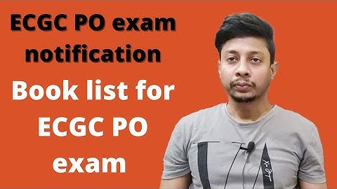 ECGC PO exam/ Book list for ECGC PO exam