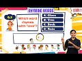Tricks to understand Rhyming Word | Rhyming Game  | Learn to Rhyme |  Phonics Rhyming Words #4k