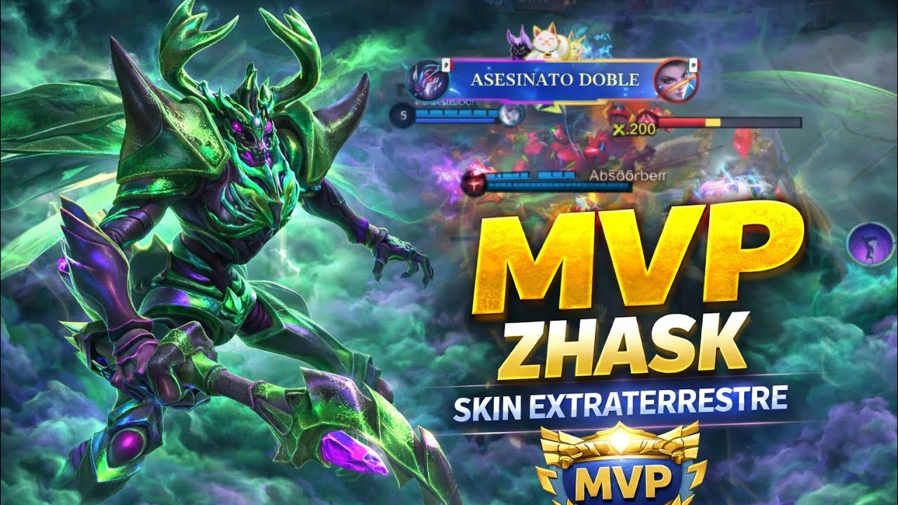 ZHASK MVP 👽🔥 15 KILLS DOMINANDO LA PARTIDA | VICTORIA TOTAL – Mobile Legends