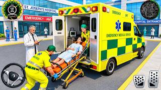 Ambulance City Rescue Simulator 3D Game - 911 Us Emergency Ambulance - New Version For Android screenshot 1
