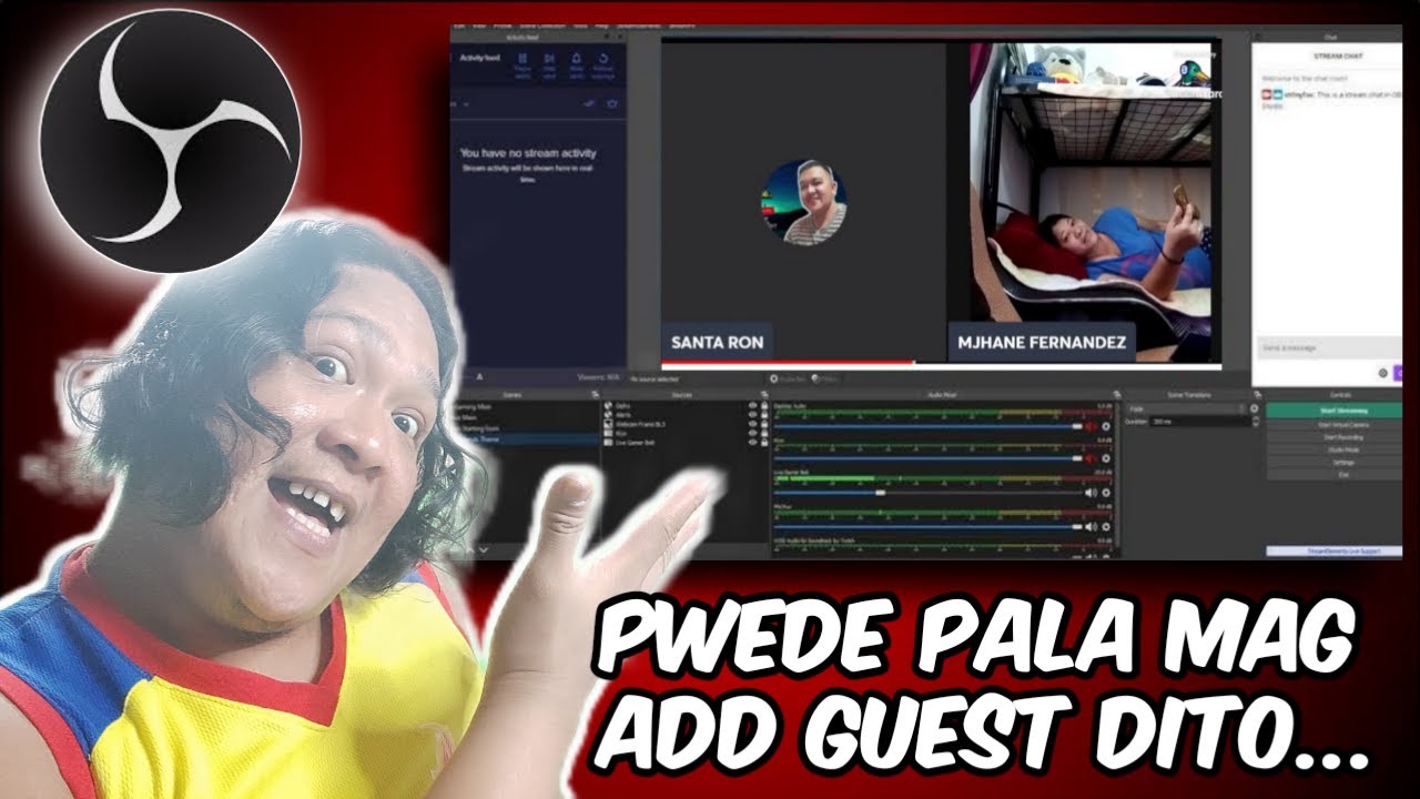 ADD GUEST IN OBS STUDIO IN YOUR LIVESTREAM - YouTube