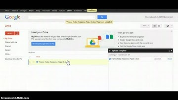 Web 2.0 Basics: Google Drive/Docs