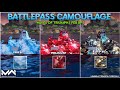 Modern Warships : Waves of Triumph BP All Camouflage Review || Alpha Test || MW
