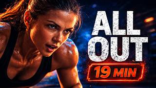 19 Min HIIT Cardio ⚡ High Intensity Fat Burn | Hard Techno