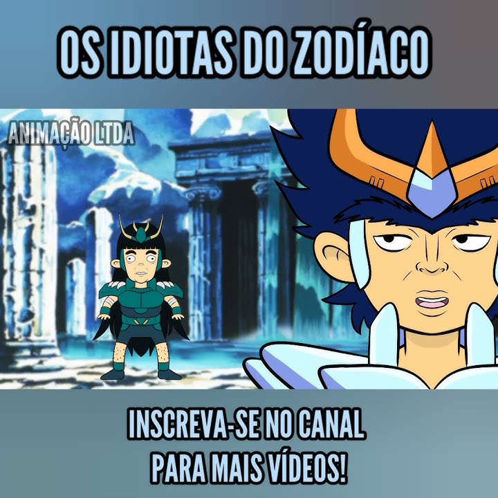 OS CAVALEIROS DO ZODÍACO (Animação) #saintseiya #oscavaleirosdozodíaco #cdz #animação #comédia