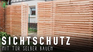 So baust du dir einen SICHTSCHUTZZAUN aus Terrassendielen! | Jonas Winkler