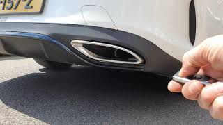 MERCEDES E 200 COUPE BAYPASS CUT OUT EXHAUST SOUND KLEP SYSTEM SPORTUITLAAT UITLAAT MAXIPERFORMANCE