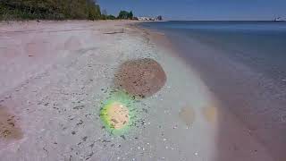 Rocks~Mineral~Beach Glass Hunting Kewaunee Wisconsin!!