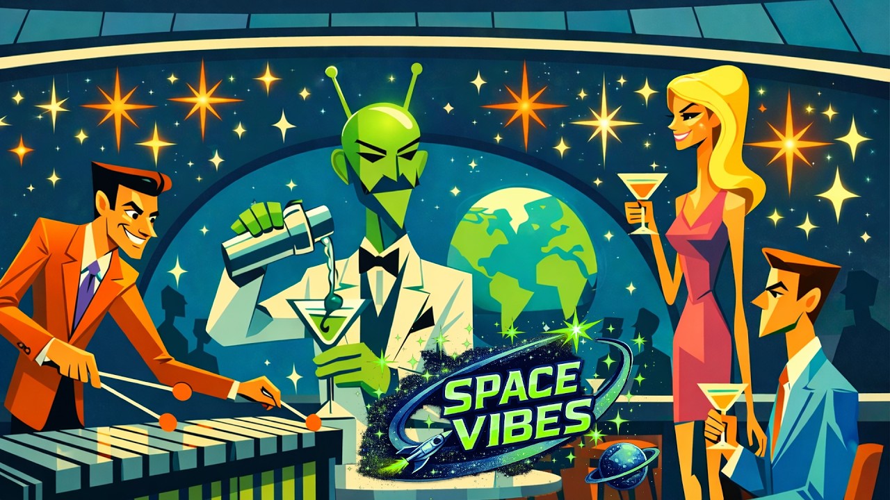 60'S ATOMIC COCKTAIL LOUNGE MUSIC | SPACE VIBES