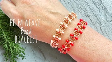 How To Make Helm Weave Chainmaille - Easy To Follow Beginner Tutorial