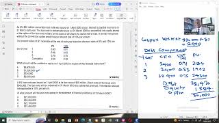 Compound Financial Instruments - Exam Type Question Explained