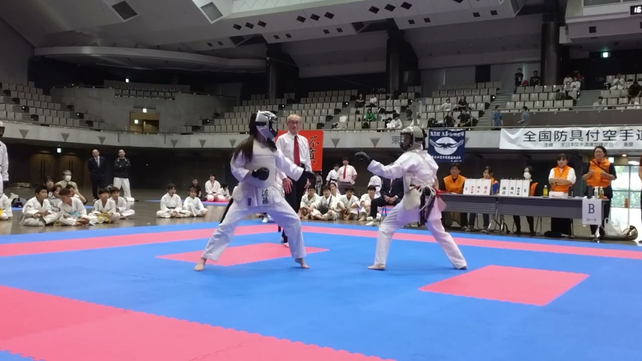 【女子決勝】 第63回全国防具付空手道選手権大会 #一本勝負の錬武会