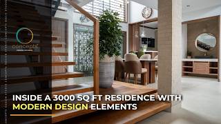 Inside a 3000 Sq. Ft. Residence with Modern Design Elements #interiordesign #ConceptsDesignStudio