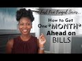 Money Saving Tips to Get One Month Ahead on Your Bills ⎟FRUGAL LIVING TIPS⎟Fast Five Frugal Series