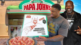 The Shocking Truth About Papa Johns Shaq Oroni Pizza