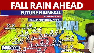 DC forecast: Cooler, wetter weather coming after last weekend of summer
