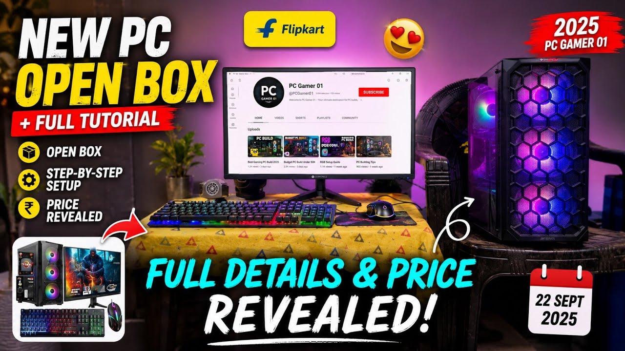 🔥 New PC Open Box + Full Tutorial 😍 | Full Details & Price Revealed 🖥️ ...