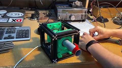 Satnogs rotor first sign of life ….