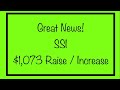 Great News for SSI $1,073 Raise / Increase to Benefits