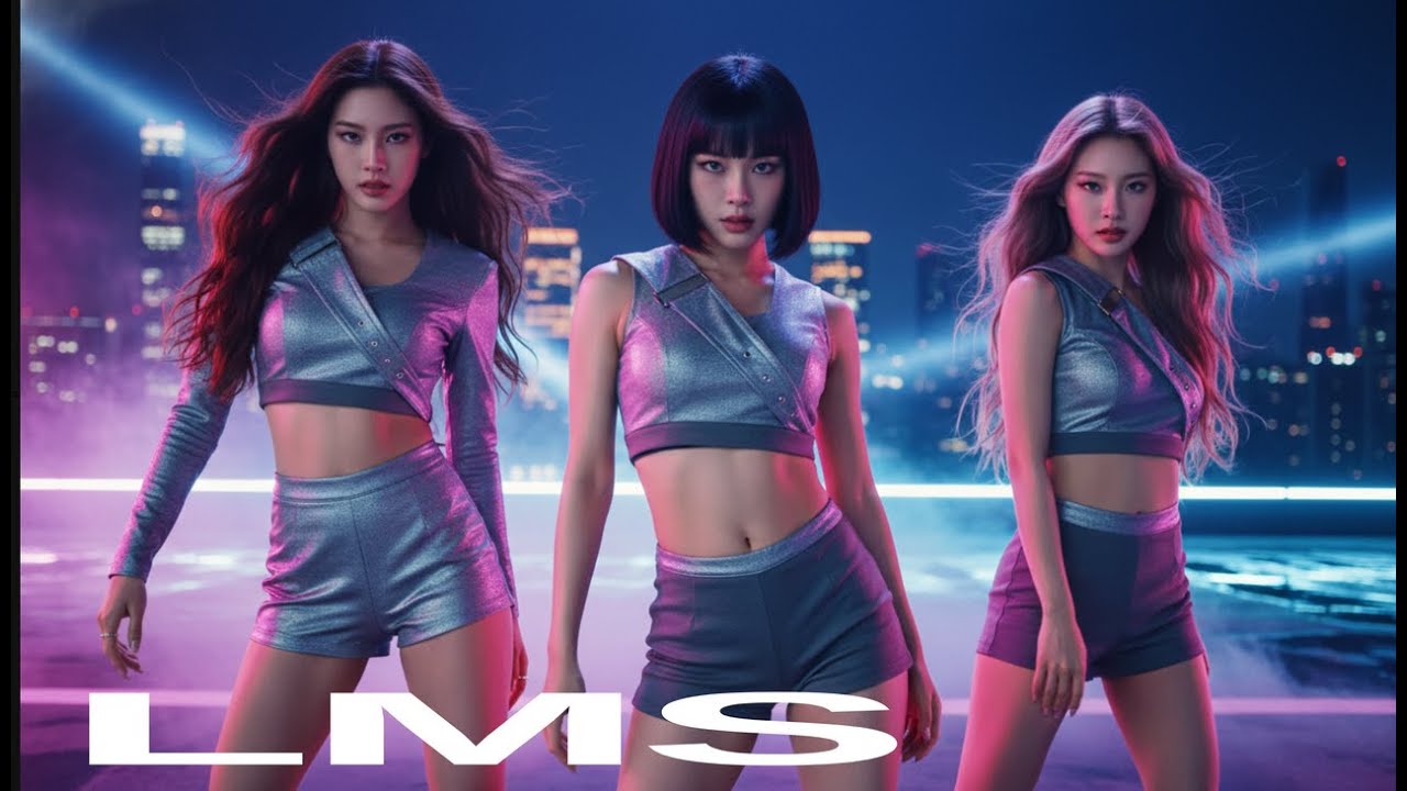 Energetic K-Pop Dance Remix: Punchy Drums & Bright Synths