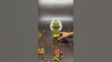 🐧 Calming Motion Reverse Beads ASMR | Oddly Satisfying Visual #visualtherapy #asmr #satisfying