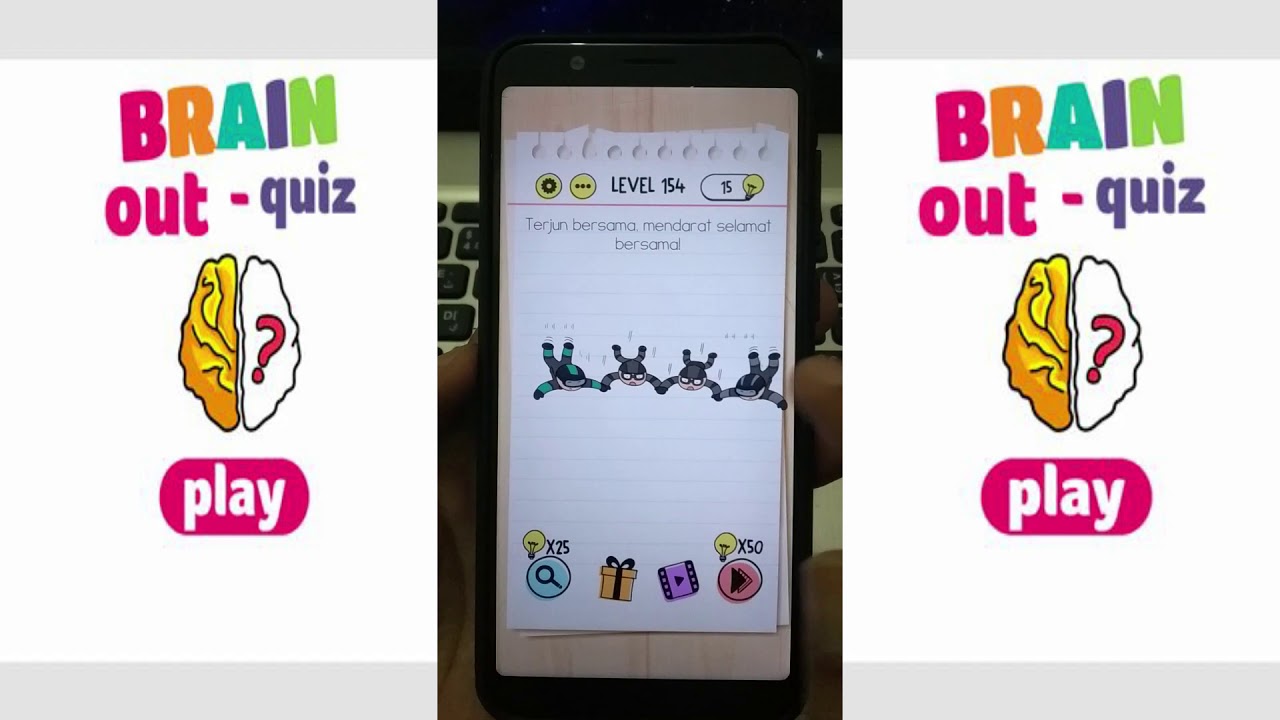 Level 154 Kunci Jawaban Brain out YouTube