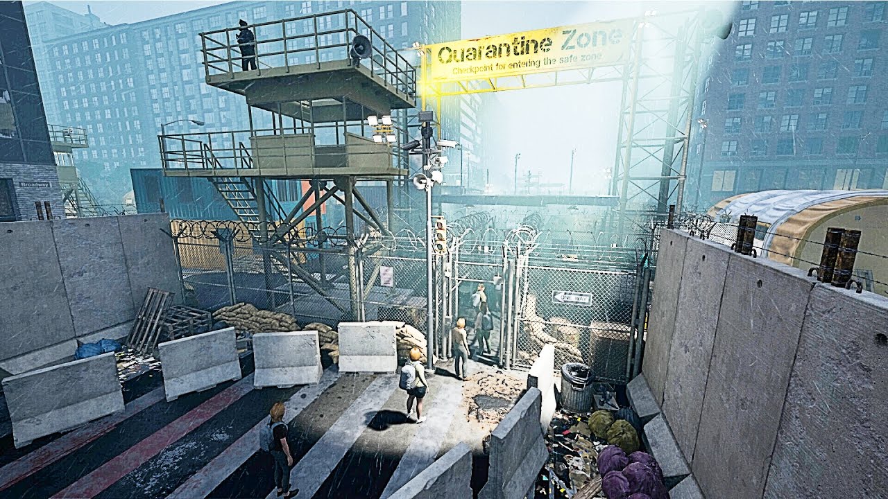 ZOMBIE CHECKPOINT SIMULATOR - SCANNING FOR THE INFECTED - YouTube