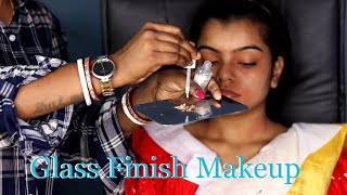 Glass Finish Bridal Makeup Tutorial /Aishwarya Rai Inspire Makeup Look From Devdas /Paro Makeup Look screenshot 4
