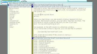 Plan9 Acme Intro - Part 2