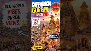 Real Cappadocia Experience 🇹🇷. #turkey #travel #SamNam #couple #ytshorts #love #trending