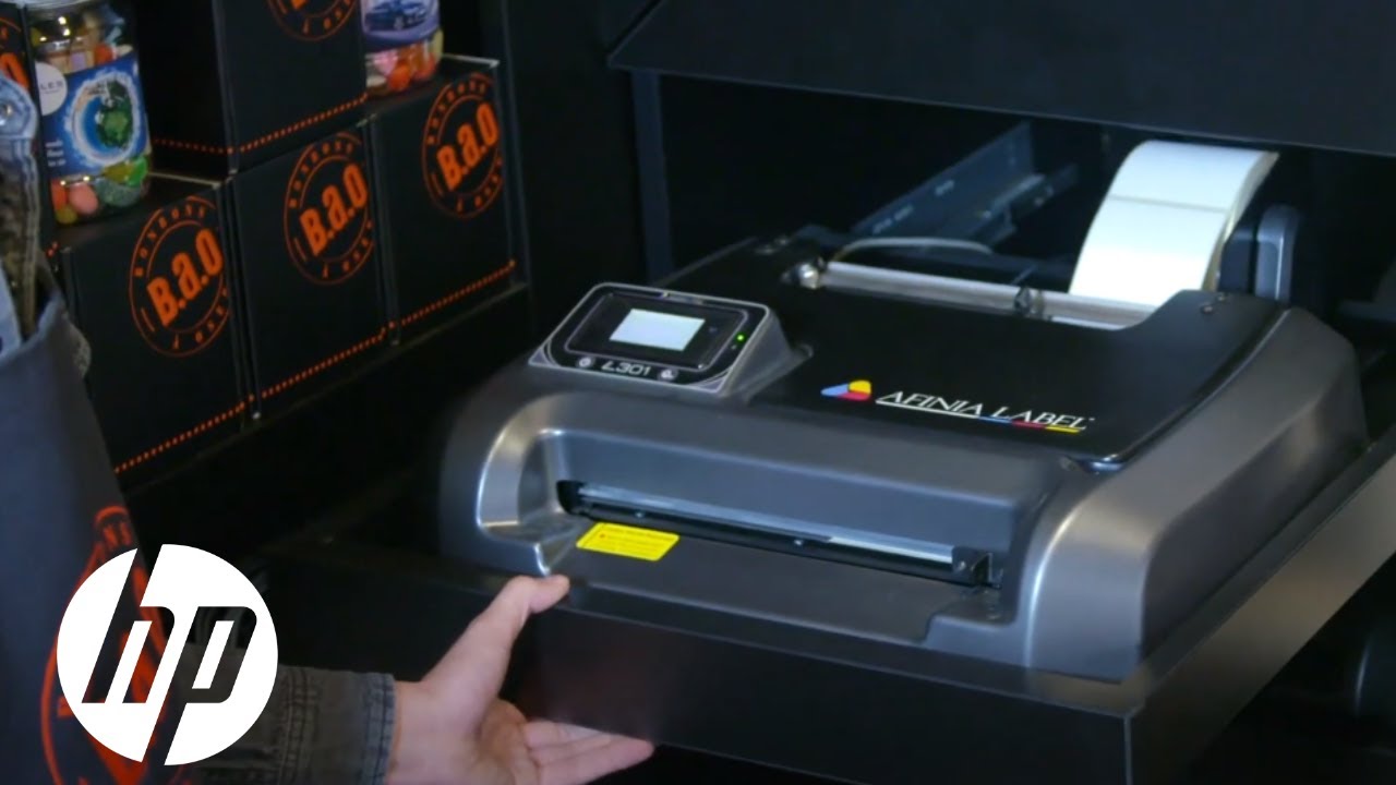labels online Instant Custom Candy Labels at B.A.O Candy Box by Afinia Label L301 Printer | HP Thermal Inkjet | HP