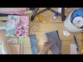 Как сшить джинсы для интерьерной куклы  Выйкрайка джинс