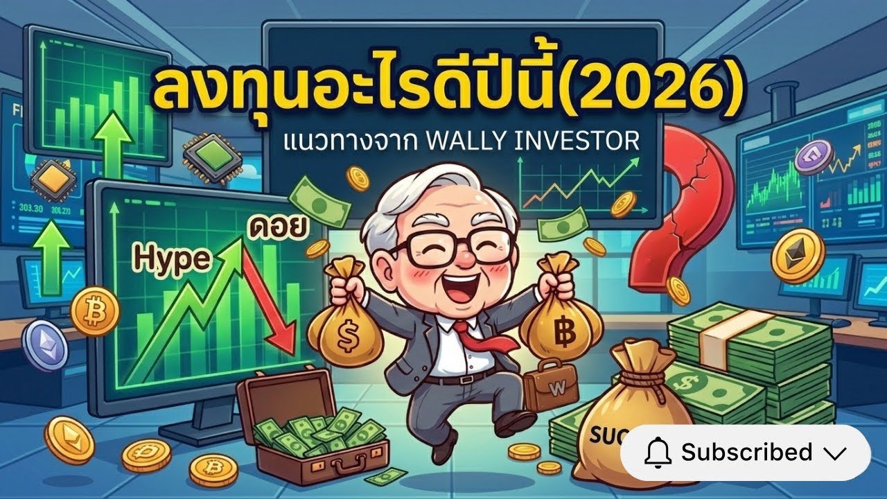 ลงทุนอะไรดีปีนี้(2026): คู่มือจัดพอร์ตฉบับเข้าใจง่าย