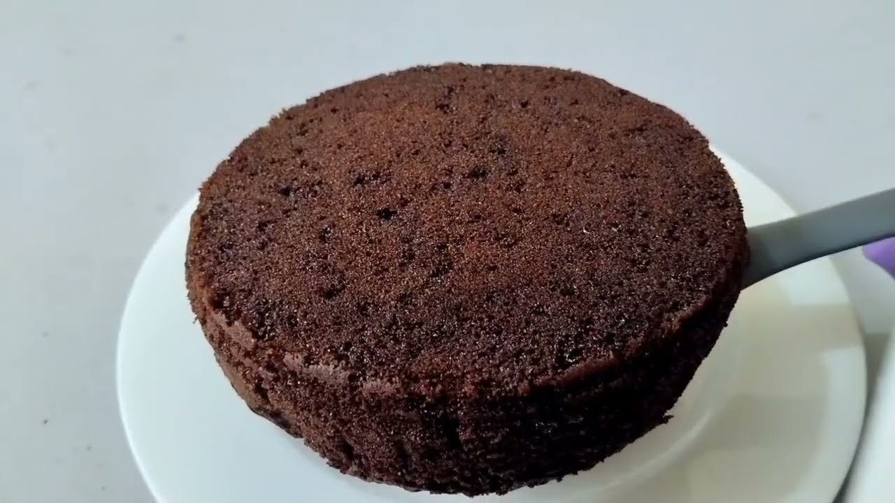 Simple And Easy Chocolate Cake Recipe No Oven No Beater No Butter