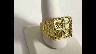 Govdeals Gorgeous, 24K Gold, Size 12 12 Mens Nugget M