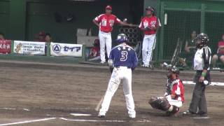 20140713 FD vs IS 高知市営球場)3回表side