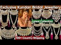Exclusive Bridal Kundan Jewellery Collection 2025 | Premium New Celebrity Bridal Jewellery Designs