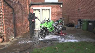 How to clean you motorcycle and protect it for up to a year! All Year Biker test