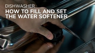 Filling and Setting the Water Softener