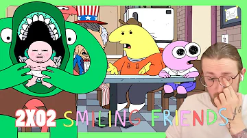 MR. FROG FOR PRESIDENT! -  Smiling Friends 2X02 - 'Mr. Presiden' Reaction