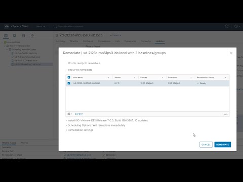 How to Upgrade to ESXi 7.0 using VMware vSphere Lifecycle Manager (vLCM)