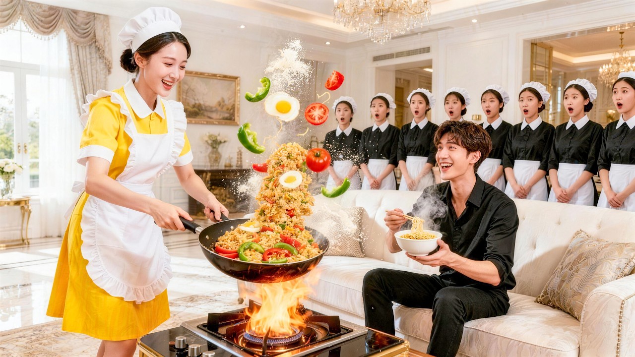 Gadis miskin diremehkan masak nasi goreng, sembuhkan anoreksia CEO, nasib berubah!