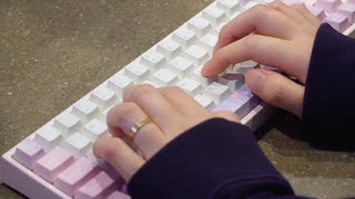 ASMR | 1 Hour | Varmilo EC Sakura Typing sounds  | No talking No music screenshot 5