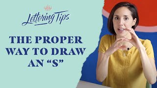 Lettering Tips with Martina Flor - How to Draw an "S"