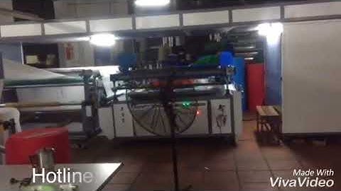 Máy in trên túi vải không dệt