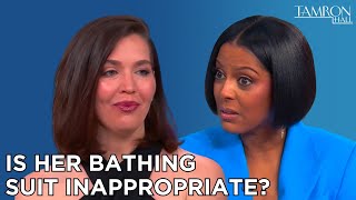 Was Her Bathing Suit Inappropriate to Wear?