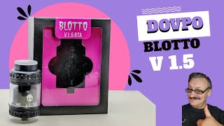 Dovpo Blotto V1,5 RTA.  275´C Luftstrom. Einer der besten unter den Selbstwickler Unboxing